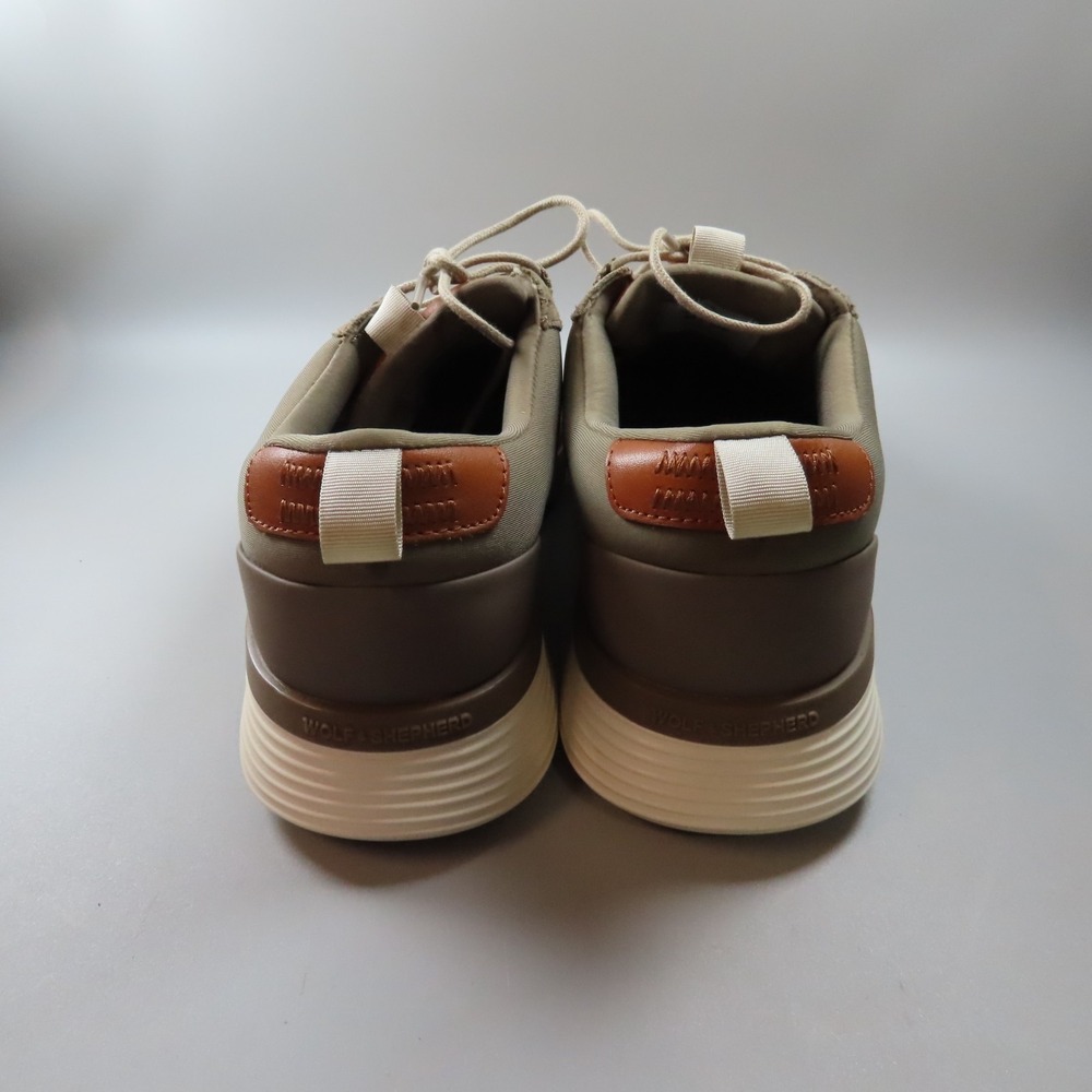 Wolf & Shepherd Crossover Victory Trainer Shoes Beige Brown Mens Size 9.5 - Picture 4 of 11